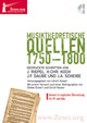 Musiktheoretische Quellen 1750-1800