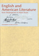 English and American Literature