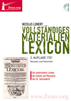Nicolas Lémery: Vollständiges Materialien-Lexicon