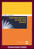 Quellen Germanistik: Empfindsamkeit/Sturm und Drang