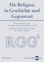 RGG Religion in Geschichte und Gegenwart