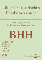 BHH Biblisch-historisches Handwörterbuch