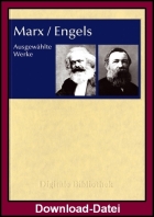 Karl Marx / Friedrich Engels - Ausgewählte Werke
