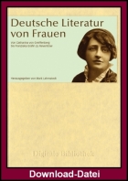 Deutsche Literatur von Frauen
