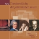 100 Theaterstücke, die jeder haben muss