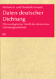 Herbert A. und Elisabeth Frenzel: Daten deutscher Dichtung