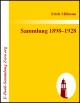 Sammlung 1898-1928