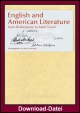English and American Literature